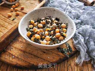 海苔芝麻烤鹰嘴豆的做法步骤:10