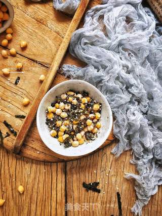 海苔芝麻烤鹰嘴豆的做法步骤:11