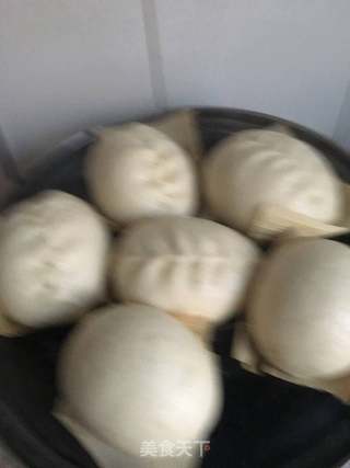 槐花肉包的做法步骤:17