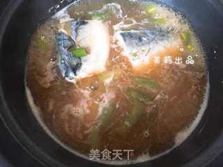 惠美莉私房菜日本料理系列之味噌煮鲅鱼的做法步骤:8