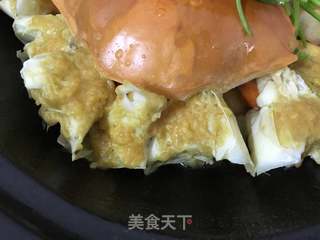 豆酱焗蟹的做法步骤:10