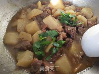 土豆炖牛肉的做法步骤:8