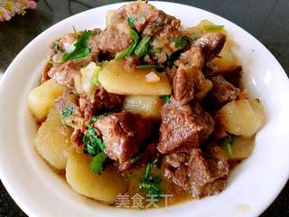 土豆炖牛肉的做法步骤:9