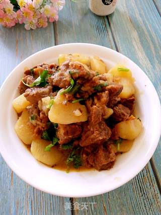 土豆炖牛肉的做法步骤:10