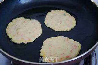 胡萝卜鸡蛋早餐饼的做法步骤:5
