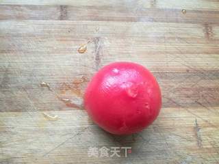番茄紫菜疙瘩汤的做法步骤:2