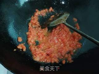 番茄紫菜疙瘩汤的做法步骤:6