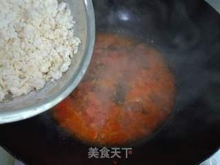 番茄紫菜疙瘩汤的做法步骤:13