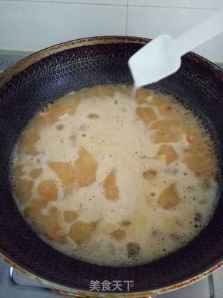 蟹黄豆腐羹的做法步骤:9