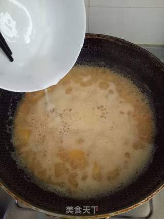 蟹黄豆腐羹的做法步骤:10