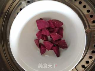 奶香紫薯蛋白酥(蛋白糖改良低糖版)的做法步骤:2