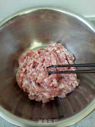 长豆角猪肉馅饼的做法步骤:2