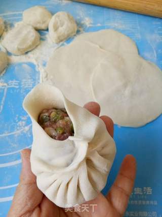 长豆角猪肉馅饼的做法步骤:12