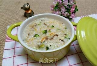 鸡肉蔬菜粥的做法步骤:10