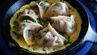 煎蛋抱饺的做法步骤:17