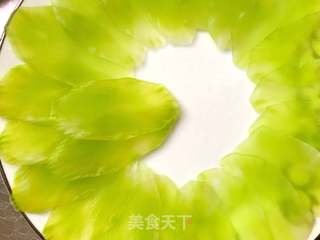 蒜香莴笋的做法步骤:4