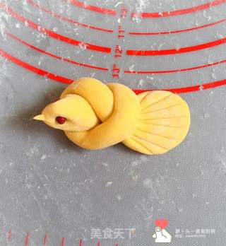 南瓜鸽子馒头的做法步骤:5
