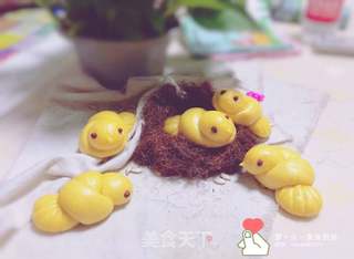 南瓜鸽子馒头的做法步骤:6