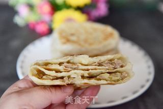猪肉圆白菜馅馅饼的做法步骤:21
