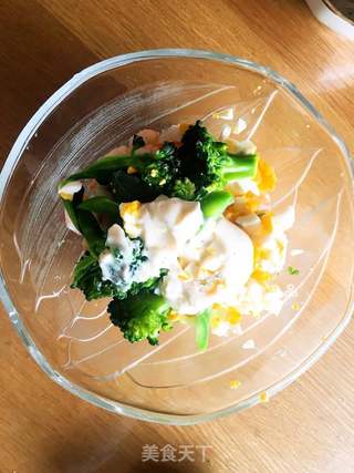 日本料理之牛油果西蓝花低卡沙拉的做法步骤:10