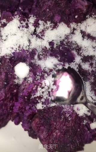 芝士焗紫薯的做法步骤：1