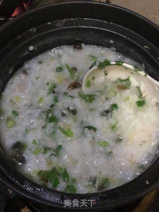 肉末皮蛋粥的做法步骤:5
