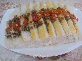 剁椒蒸鱼糕的做法步骤:8