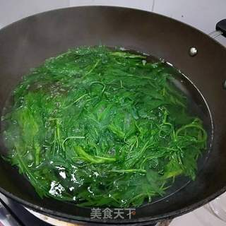 艾草糯米团子的做法步骤:2