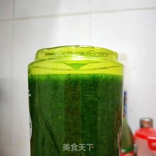 艾草糯米团子的做法步骤:4