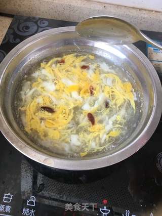 鸡蛋雪燕羹的做法步骤:5