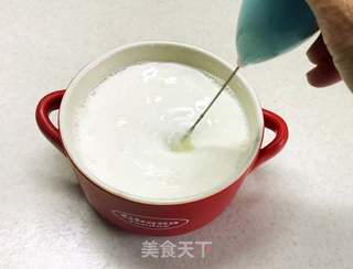 蔓越莓牛奶炖蛋的做法步骤：2