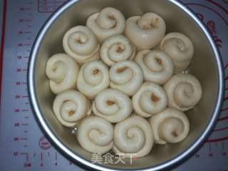 #静置揉面法#花朵排包的做法步骤:26