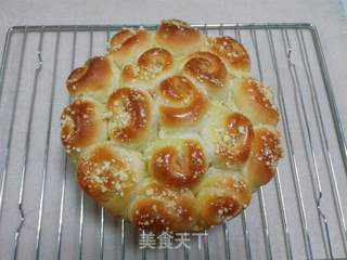 #静置揉面法#花朵排包的做法步骤:30