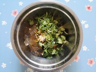 黄瓜拌凉粉的做法步骤:5