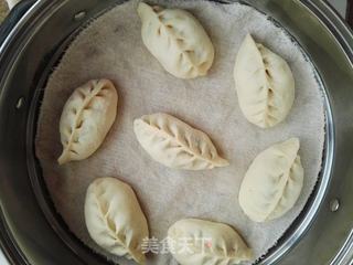 韭菜柳叶包的做法步骤:12