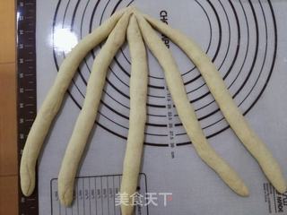褐麦5股麻花面包的做法步骤:16