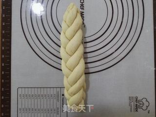 褐麦5股麻花面包的做法步骤:18