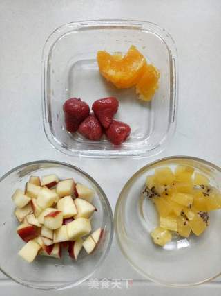 香橙杯水果沙拉的做法步骤:6