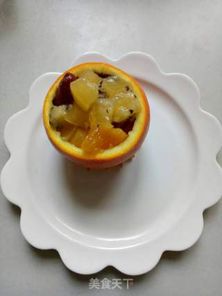 香橙杯水果沙拉的做法步骤:9
