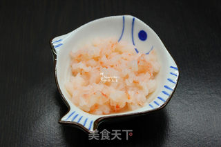 磷虾南瓜蒸蛋的做法步骤:2