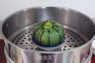 磷虾南瓜蒸蛋的做法步骤:6