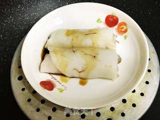 虾仁肠粉的做法步骤:10