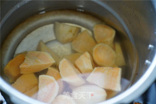 姜味红枣南瓜汤的做法步骤:4