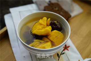 姜味红枣南瓜汤的做法步骤:7