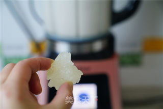 莲子花芸豆米浆的做法步骤:6