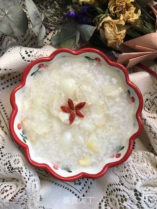 百合粥的做法步骤:9