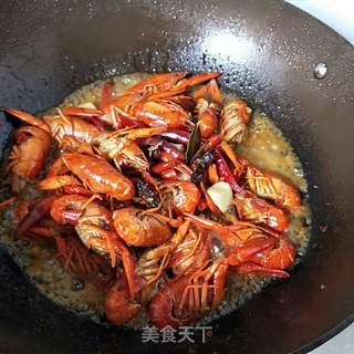 香辣小龙虾的做法步骤:18