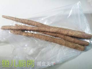 山药蜜豆糕──“鱼儿厨房”私房菜的做法步骤：1