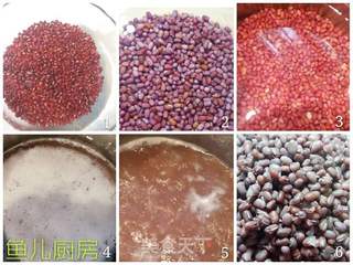 山药蜜豆糕──“鱼儿厨房”私房菜的做法步骤:5