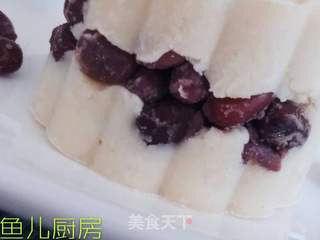 山药蜜豆糕──“鱼儿厨房”私房菜的做法步骤:14